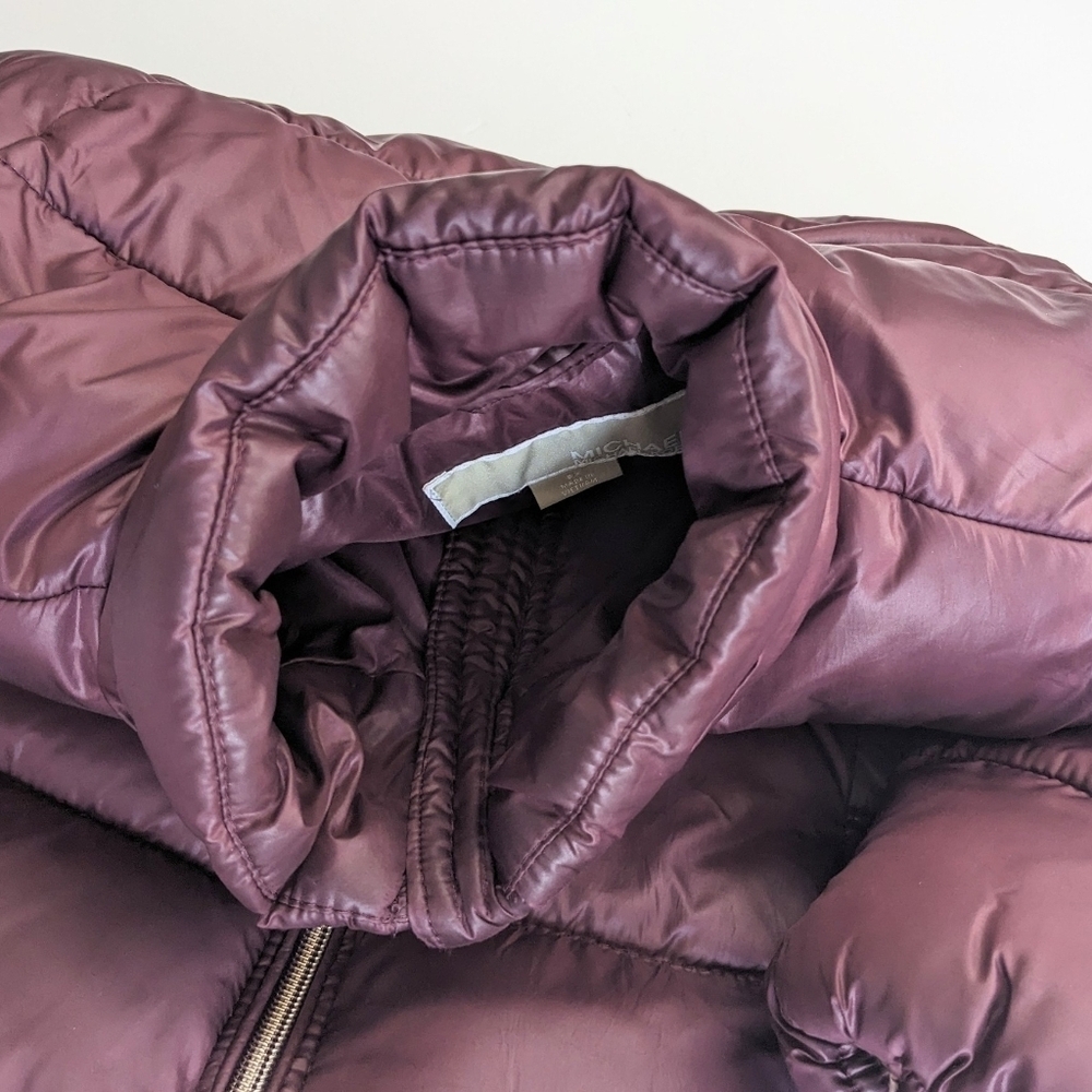 MICHAEL Michael Kors Girl’s Faux Shearling Puffer - Picture 6 of 10